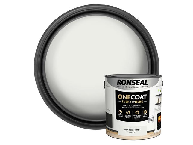 Ronseal One Coat Everywhere Interior Winter Frost Matt 2.5 litre