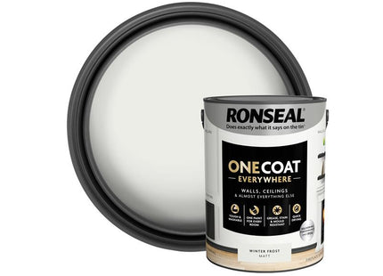 Ronseal One Coat Everywhere Interior Winter Frost Matt 5 litre