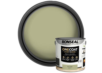 Ronseal One Coat Everywhere Interior Willow Matt 2.5 litre