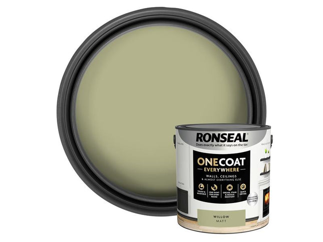 Ronseal One Coat Everywhere Interior Willow Matt 2.5 litre