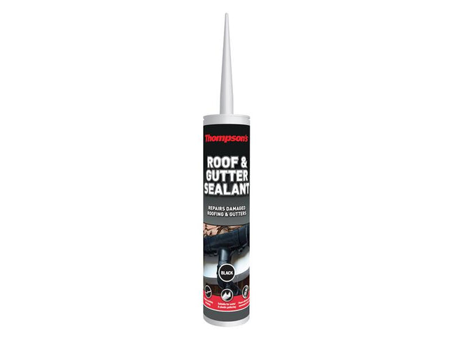 Ronseal Thompson's Roof & Gutter Sealant Black 310ml