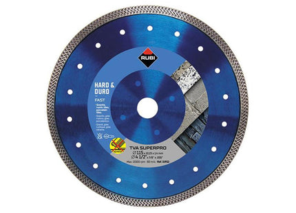 Rubi Tiling Tools Tva 115 Superpro Turbo Viper Diamond Blade 115Mm