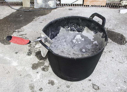 Rubi Tiling Tools Nº. 3 Flextub Plastic Tub Black 40 Litre