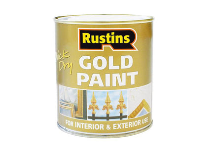 Rustins Gold Paint 250Ml