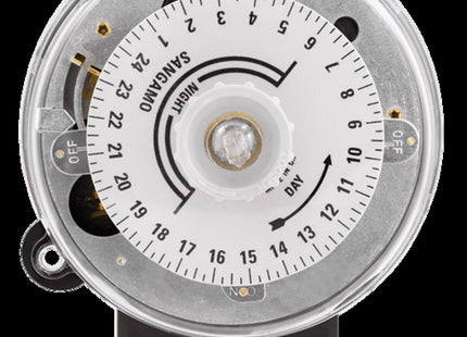 Sangamo Round Pattern 4 Pin 3 On/Off Time Switch