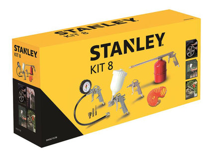 Stanley Air Compressors Air Tool Kit, 8 Piece