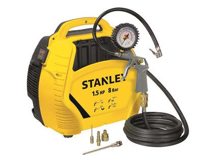 Stanley Air Compressors Air Kit 1.5 Hp 8 Bar
