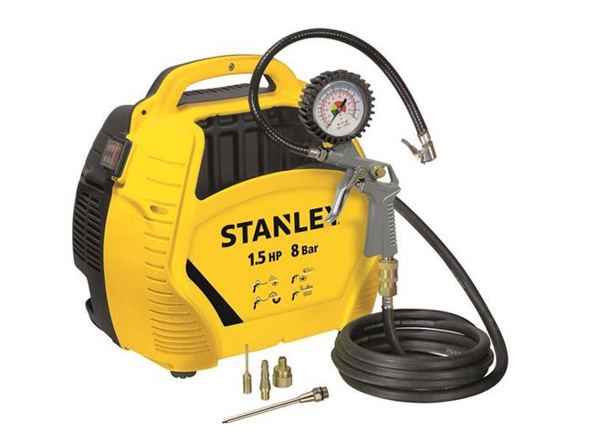 Stanley Air Compressors Air Kit 1.5 Hp 8 Bar