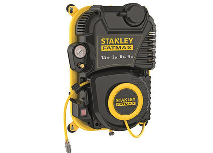 Stanley Air Compressors Fmxcmd152we Fatmax Wall Mounted Air Hose 1.5 Hp 8 Bar 9M
