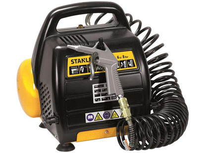Stanley Air Compressors Dn 200/8/6 Small Compressor 1.5 Hp 8 Bar