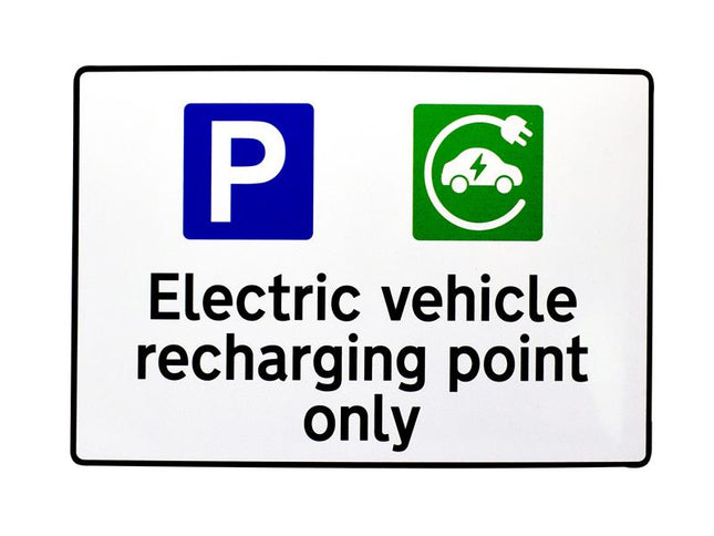 Scan Ev Recharging Point Only Rpvc 300X200Mm