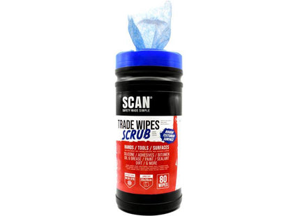 Scan Scrub Wipes (Tub 80)
