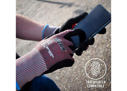 Scan Nitrile Palm Cut F Gloves - Xxl (Size 11)