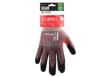 Scan Nitrile Palm Cut F Gloves - Xxl (Size 11)