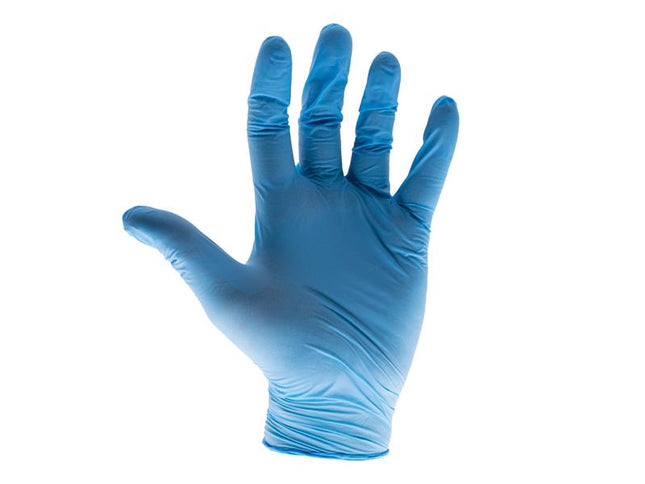 Scan Blue Nitrile Disposable Gloves XL (Box of 100)