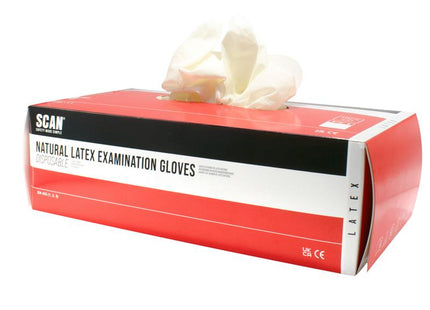 Scan Latex Gloves - XL (Box 100)