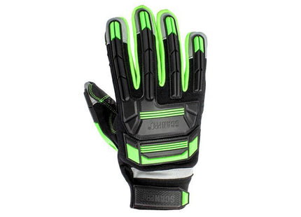 Scan Anti Impact Synthetic Leather & Polymer Gloves - M (Size 8)