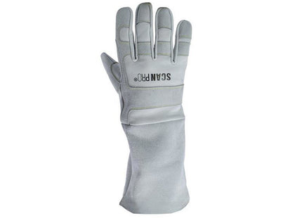Scan Premium Leather Welding Gloves - Xl (Size 10)