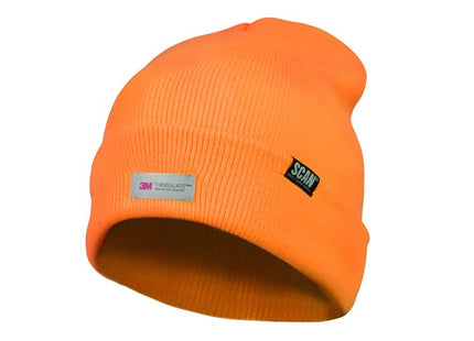 Scan Hi-Vis Beanie Hat Orange SCAHVBEANO