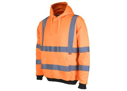 Scan Hi-Vis Hoodie Orange - M