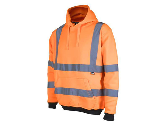 Scan Hi-Vis Hoodie Orange - L