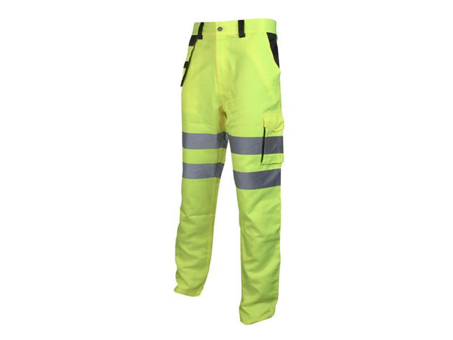 Scan Hi-Vis Holster Trouser Yellow - W37-38In