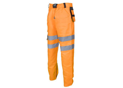 Scan Hi-Vis Holster Trouser Orange - W39-41In