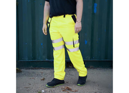Scan Hi-Vis Holster Trouser Yellow - W39-41In