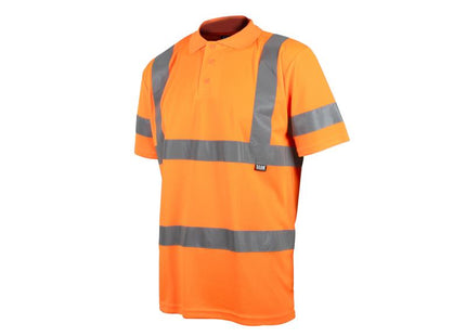 Scan Hi-Vis Polo Shirt Orange - L (42in) SCAHVPSLO