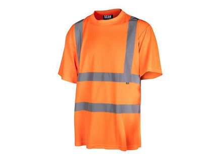 Scan Hi-Vis Orange T-Shirt - M (41In)