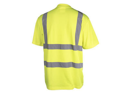 Scan Hi-Vis Yellow T-Shirt - M (41In)