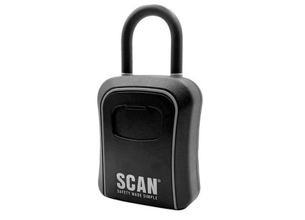 Scan 4 Wheel Combination Keysafe With Removable Shackle
