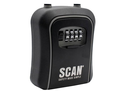 Scan 4 Wheel Combination Keysafe With Removable Shackle