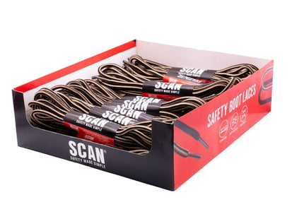 Scan 20 Pairs Of Laces - Desert Cdu
