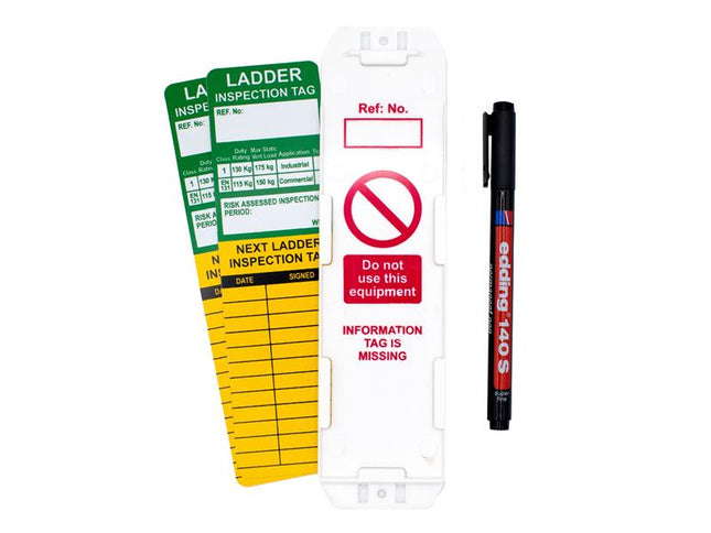 Scan Ladder Tag Kit - 10 Kits per Box SCALADTAGB