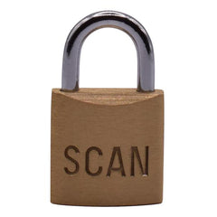 Scan Brass Padlock 20mm 