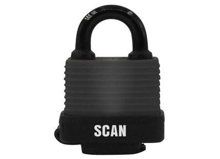 Scan Weatherproof Laminated Steel Padlock 50mm 