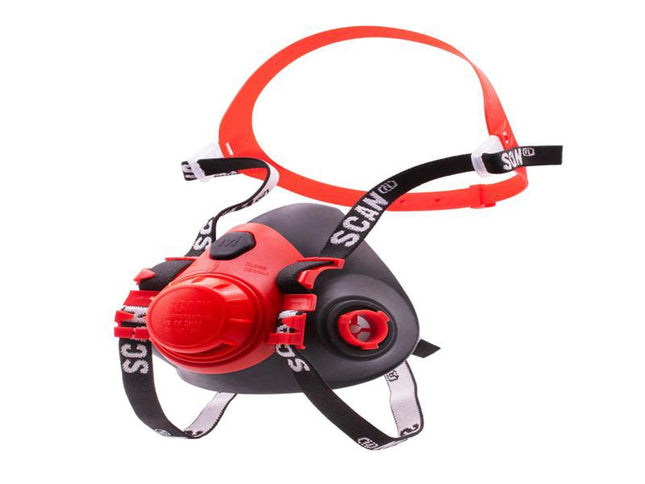 Scan Twin Half Mask Respirator No Filters - SM7501 - Safety Equipment