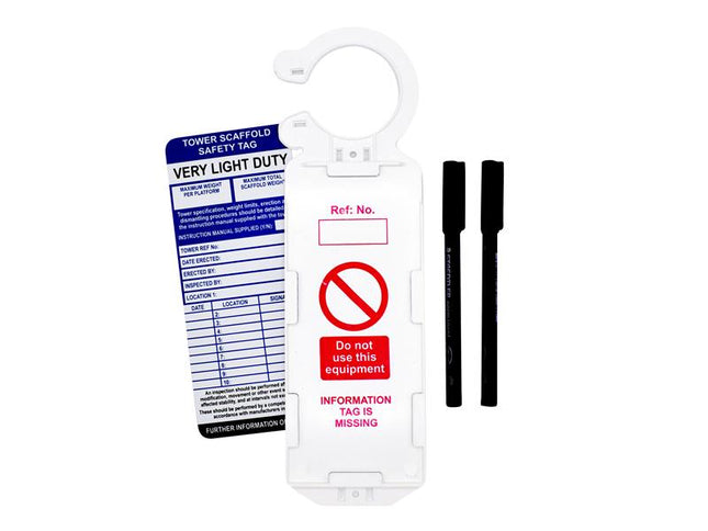 Scan Tower Tag Kit - 10 Kits per Box SCATOWTAGB