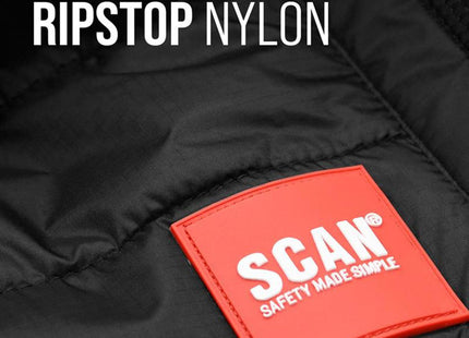 Scan Padded Gilet With Stretch Back - M