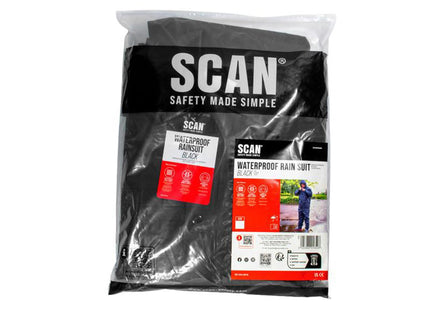 Scan Rain Suit Black - M