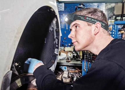 Scangrip I-View Rechargeable Headlamp With Sensor 400 Lumens