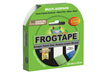 Shurtape Frogtape Multi-Surface Masking Tape 24Mm X 55M
