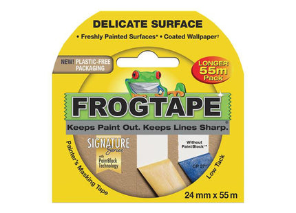 Shurtape Frogtape Delicate Surface Masking Tape 24Mm X 55M