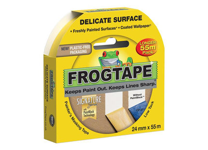 Shurtape Frogtape Delicate Surface Masking Tape 24Mm X 55M