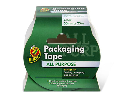 Shurtape All Purpose Packaging Tape 50Mm X 25M Clear 224499