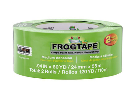 Shurtape Frogtape Multi-Surface Masking Tape 24mm X 55M (2 Pack)