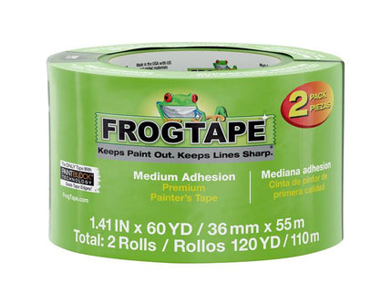 Shurtape Frogtape Multi-Surface Masking Tape 36mm X 55M (2 Pack)