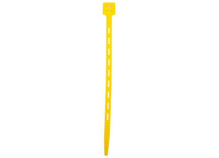 Shurtape Duck Max Strength Reusable Tie Straps Yellow 14in (Pack 2)