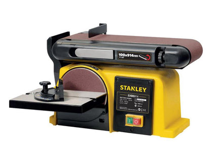 Stanley Machines SXBS914E Belt-Disc Sander 240V 370W - Ideal for Smoothing